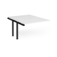 Adapt add on unit single 1200mm x 1600mm - black frame and white top