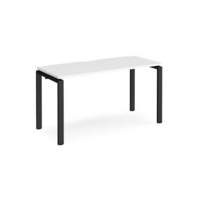 Adapt starter unit single 1400mm x 600mm - black frame and white top