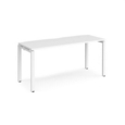 Adapt starter unit single 1600mm x 600mm - white frame and white top