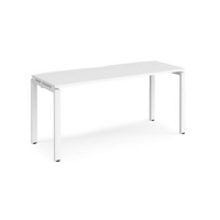 Adapt starter unit single 1600mm x 600mm - white frame and white top