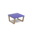 Encore modular coffee table with wooden sled frame