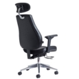 Franklin high back 24 hour task chair - black faux leather