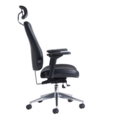Franklin high back 24 hour task chair - black faux leather