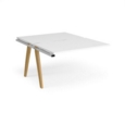 Fuze add on units back to back 1200mm x 1600mm - white frame and white top