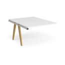 Fuze add on units back to back 1200mm x 1600mm - white frame and white top