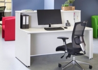 Gemini mesh task chair with no arms - black