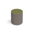 Groove modular breakout seating bubble - forecast grey body with endurance green top