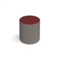 Groove modular breakout seating bubble - forecast grey body with extent red top