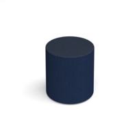 Groove modular breakout seating bubble - maturity blue body with range blue top