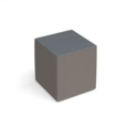 Groove modular breakout seating square - forecast grey body with late grey top