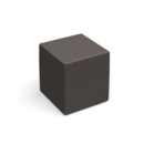 Groove modular breakout seating square - present grey body with forecast grey top