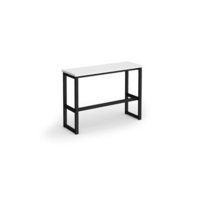 Otto Poseur benching solution high bench 1050mm wide - black frame and white top