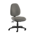 Jota high back operator chair with no arms - Slip Grey