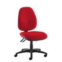 Jota high back operator chair with no arms - Belize Red