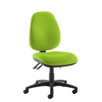 Jota high back operator chair with no arms - Madura Green