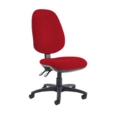 Jota extra high back operator chair with no arms - Panama Red