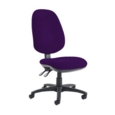 Jota extra high back operator chair with no arms - Tarot Purple