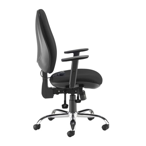 Jota ergo 24hr ergonomic asynchro task chair - black