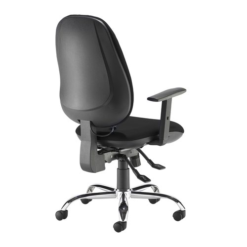 Jota ergo 24hr ergonomic asynchro task chair - black