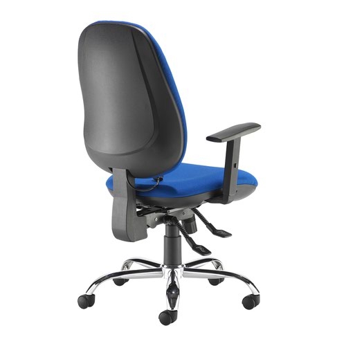 Jota ergo 24hr ergonomic asynchro task chair - blue