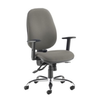 Jota ergo 24hr ergonomic asynchro task chair - Slip Grey