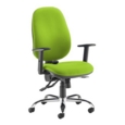 Jota ergo 24hr ergonomic asynchro task chair - Madura Green