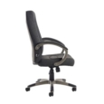 Lucca high back fabric managers chair - charcoal