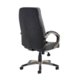 Lucca high back fabric managers chair - charcoal