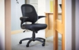Orion mesh back operators chair - black