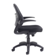 Orion mesh back operators chair - black