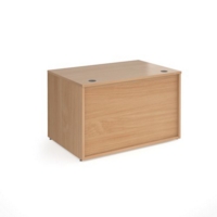 Denver reception straight base unit 1200mm x 800mm - beech
