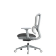 Shelby grey mesh back operator chair with grey fabric seat