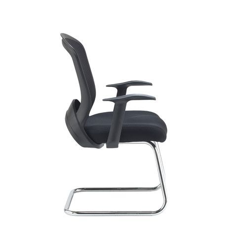 Solaris mesh visitors chair - black