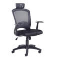 Solaris mesh back operator chair - black