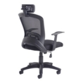 Solaris mesh back operator chair - black