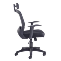 Solaris mesh back operator chair - black