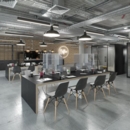 Slab Poseur benching solution dining table 1600mm wide