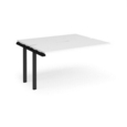 Adapt sliding top add on unit single 1400mm x 1200mm - black frame and white top