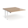Adapt sliding top add on units 1400mm x 1600mm - white frame and beech top