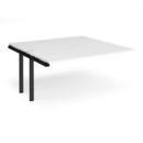 Adapt sliding top add on unit single 1600mm x 1600mm - black frame and white top