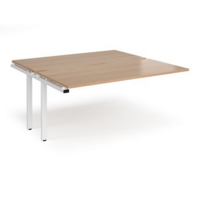 Adapt sliding top add on units 1600mm x 1600mm - white frame and beech top