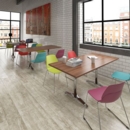 Strut multi-purpose chair with chrome 4 leg frame - mustard