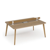 Saxon worktable 1800mm x 1200mm with low level tool rail and Eclipse power module