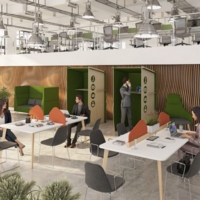 Saxon worktable 1800mm x 1200mm with low level tool rail and Eclipse power module