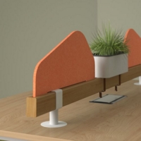 Saxon worktable 1800mm x 1200mm with low level tool rail and Eclipse power module - kendal oak