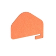 Piano Forte acoustic slide-on screen - orange