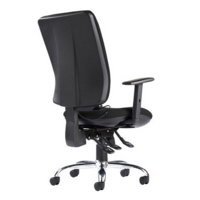 Senza ergo 24hr ergonomic asynchro task chair - black