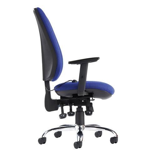 Senza ergo 24hr ergonomic asynchro task chair - blue
