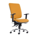 Senza ergo 24hr ergonomic asynchro task chair - Solano Yellow