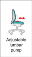 Senza ergo 24hr ergonomic asynchro task chair - Panama Red
